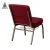 Import Smile Furniture SC-01 Hercules Series Stacking Church Chair With Burgundy Fabric from China