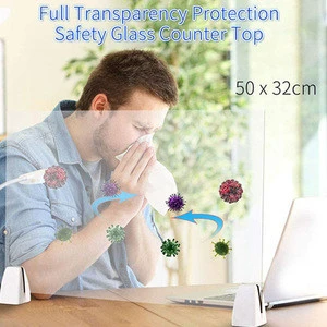 Sneeze Guard Shield Multi-function Durable Acrylic Spit Droplets Isolation Protection Board Baffle