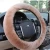 Import Soft High Quality Genuine Sheepskin Car Steering Wheel Cover from China