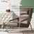 Import Solid Wood Frame High Resilience Sponge Microfiber Leather Home Lounge Chairs from China