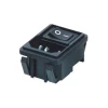 SP-861B1 10A 250VAC 3 Pin IEC 320 C14 inlet connector plug power socket with rocker switch fuse holder