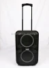 Splendid mobile stand bluetooth woofer portable speaker with Radio and LED lights
