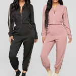 Sportswear Suppliers  Workout Gym Wear With Hoodie Custom Logo Jogger Suit Women Track