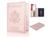 Spot Amazon sells hot air American passport wallet RFID passport protection kit antimagnetic passport kit ticket clip.