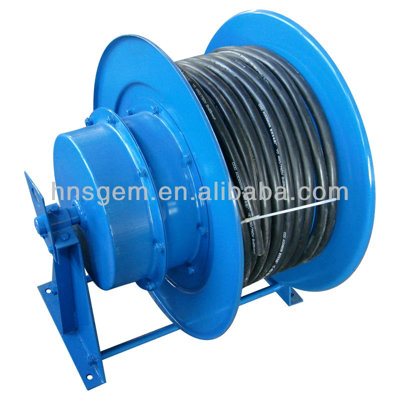 Spring-loaded Cable Rewind Cable Reel