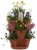 Stacking Planters-Flower Pot- 3 and  5-Tier Set - Terracotta