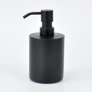 Stainless Matte Black Powder Coated Soap Dispenser