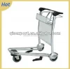Stainless steel airport luggage cart