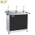 Import stainless steel commercial 3 taps drinking fountain hot and cold water dispenser for school for office from China