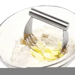 Stainless Steel Pastry Blender With Blade Dough Cutter