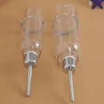 Stainless steel pet-mounted water drinker Hamster And Chinchilla kettle licks water to prevent leaks Automatic rabbit feeder