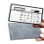 Import Stationery School Student Function Calculator Credit Card Sized Ultra-thin Portable Solar Powered 8-Digit Mini Calculator from China