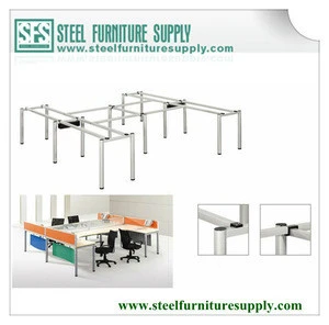 steel office table furniture/modern furniture desk frame