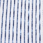 Striped pattern white wholesale flat back rib rayon fabric price per meter
