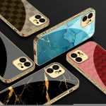 Suitable for iPhone12 pro mobile phone case creative embossed painted protective cover factory direct sales
