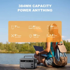 Sunark Portable Charger Power Bank 12V 600W Pure Sine Wave Portable Power Station In China