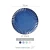 Import Sunflower series 8 inch  strengthened flambed glaze ceramic Plate Printing Blue Dinner Plate from China