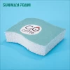 SUNWAY High Demand Export Products Magic Natural Cellulose Fiber Soap Sponge With Handle