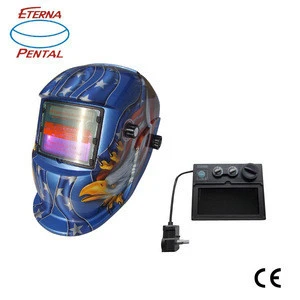 Super quality big view automatic auto darkening welding helmet