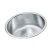 Import Supplier 201/304 Stainless Steel Sink Undermount Square And Round Hidden Sinks Single Bowl Kitchen Sink from China