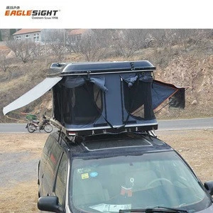 SUV Overland travel tent  wildland car Top Tent Hard  Shell rooftop  Tent With  bicycle Racks