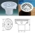 Import Swimming pool water return floor inlet or outlet fittings sp-1424 from China