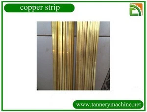 tannery machine blade request high quality brass strip and copper strip