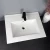 Tarpul Cabinet Bathroom Sinks White Ceramic Basin Feather Edge Sink Rectangle Thin Edge Vanity Top Washbasin Price