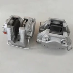 Textile machinery parts brake assembly for warping machine