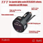 TF-CAR-VT Power DC 12V,24V car cigarette lighter voltage meter
