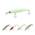 The brave Fishing Floating Wholesale 3D Hard Lure Swimbait  Luminous Colorful Plastic Fishing Pencil Lure