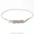 Import The gold color metal waist chains belt with leaf lock from China