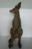 The life size resin statues of kangaroo