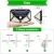 Import The new 100LED solar rechargeable wall lamp with four sides glowing human body induction lamp outdoor lighting modern courtyard from China