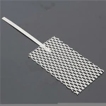 Titaniums Mesh Platinized Anode Rhodium Palladiums Jewelry Plating Plater Tool Mesh with Handle(Large)