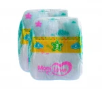 Toddler Mini Package Nappies Wood Pulp Disposable Baby Diapers