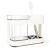 Import Tooth Brush Toothpaste Holder Stand Set Organizer With Rinse Cup For Bathroom Vanity from China
