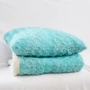 Top Quality super soft solid plush sherpa fleece blanket rose sherpa throw