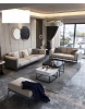 Top10 Best Selling wood frame Luxury Furniture Modern Living Room fabric Sofa Set sofa set 3 seater 4 seater  sofa