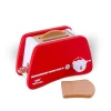 ToyWoo Kids Wooden Pretend Play Sets Simulation Toasters Bread Maker Blender Baking Kit Game Mixer Kitchen Role Toy W-042