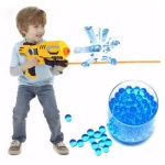 Transparent Big Crystal Mud Water Uptake Bead Nothing Land Cultivate Stroma Metal Toy Gun Bullet Grow Water Beads Balls
