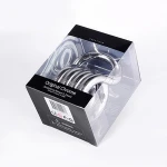 Transparent clear PET PP PVC Plastic chrome packaging transport box