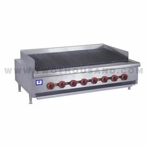TT-WE1383C Hot Sale 6 Burners Commercial Tabletop Gas BBQ Grill