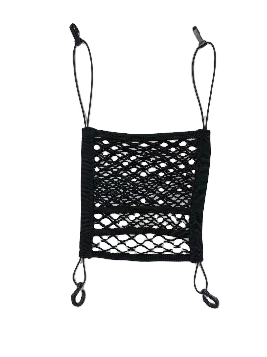 Twinkle 2020 The new three-layer seat-back hanging bag multifunctional storage string net mesh bag