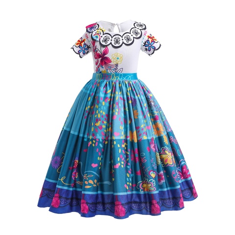 Buy Typ3466 Girls Encanto Dresses Cosplay Mirabel Costumes Fancy Kids ...