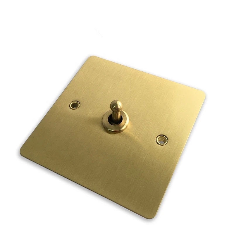 UK  EU standard antique bronze Toggle light switch
