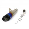 Universal 51mm Performance Stainless Steel Cnc Aluminum Alloy Motorcycle Exhaust Silencer Pipe Moto Escape