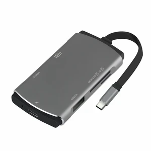 USB Type C hub with 6 ports multifunctional HD Ml SD/TF adapter