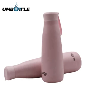Vacuum insulated double wall 18/8 stainless steel water bottle
