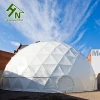 Various Event 30m Diameter Exhibition Trade Show Tents / Outdoor Luxury Large Tent Geodesic Dome